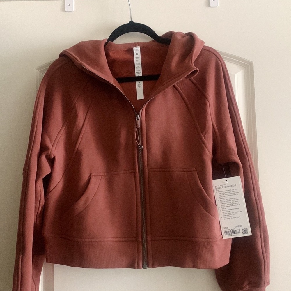 Lululemon Scuba Oversized Full Zip Ancient Copper